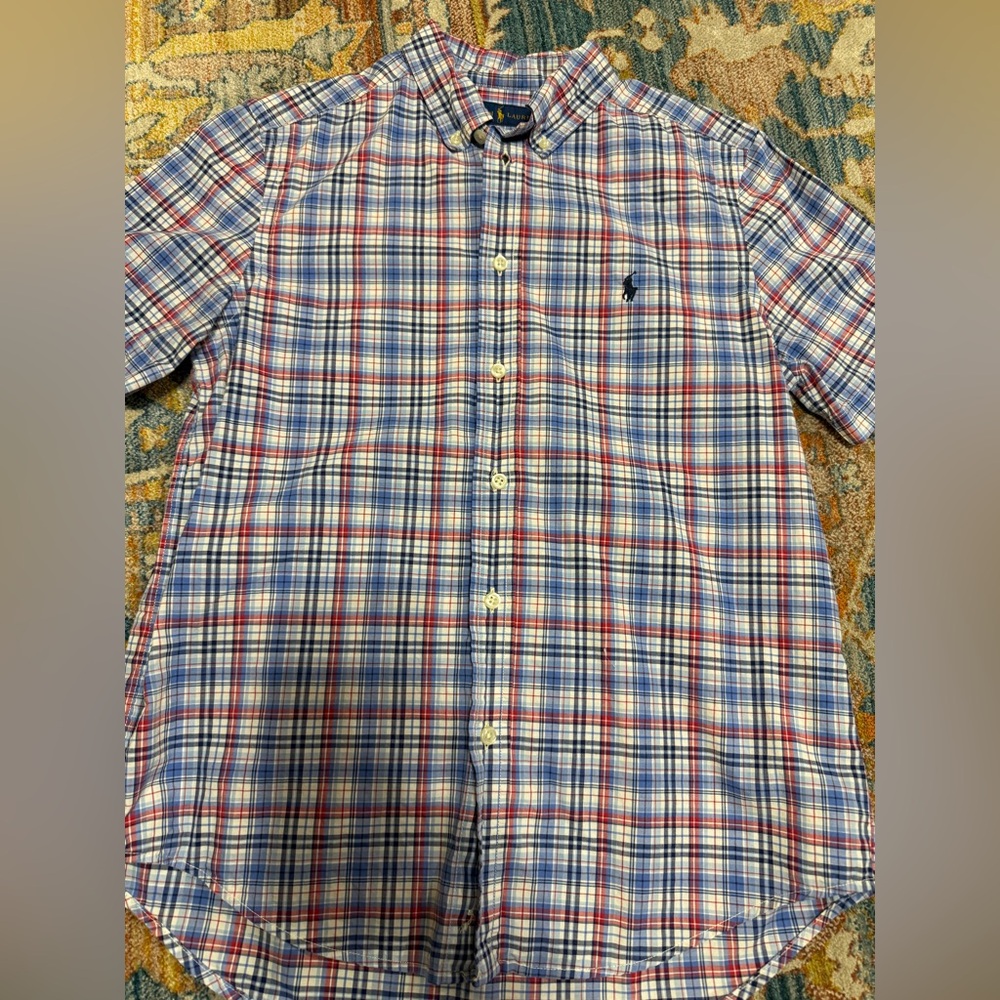 Ralph Lauren button down large.